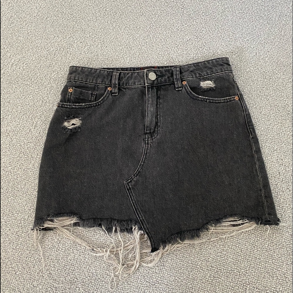 BDG Urban Outfitters Gray Jean Skirt